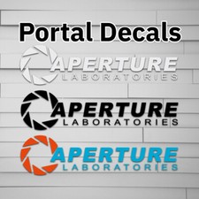 Aperture Laboratories Vinyl Decal Sticker Car laptop window tumbler labs science picture
