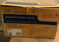 OKI Genuine Black Image Drum for C610 Printer, Original Replacement 44315104 picture