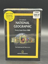 THE COMPLETE NATIONAL GEOGRAPHIC 6 DVD/CD ROM SET NEW  SEALED EVERY  ISSUE  1888 picture