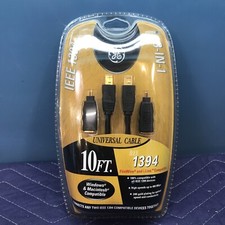 GE HO97914 Firewire Universal Cable All-In-One 10 ft. IEEE 1394 3-in-1 picture