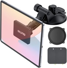 OHLPRO Dashboard Magnetic Tablet Holder for Car, Windshield iPad Car Black  picture
