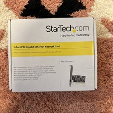 StarTech ST1000BT32 1PORT PCI GIGABIT Ethernet NETWORK CARD 10/100/1000Mbps NSMP picture