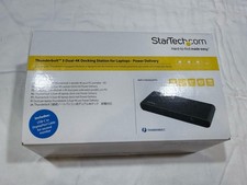 StarTech Thunderbolt 3 Dual-4k 60Hz 40 GBPS Docking Station For Laptops picture