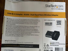 StarTech USB Wi-Fi Adapter - AC600 - Dual-Band Nano Wireless Adapter picture