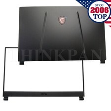 New MSI GP75 MS-17E2 MS-17E3 MS-17E7 9SC 9RC LCD Back Cover Lid & Front Bezel US picture
