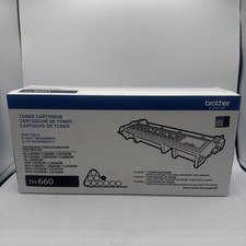Genuine Brother TN660 Black High-Yield Toner Cartridge - Factory Sealed picture