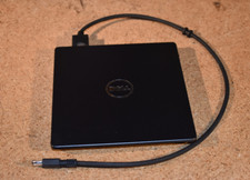 Dell K01B External Optical Drive DVD/CD Enclosure Caddy w/ eSATA cable NO DRIVE picture
