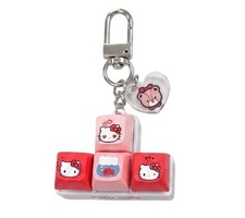 Sanrio x 7-Eleven Hello Kitty Arrow Keys Keycap Keyring Korea Exclusive New picture