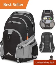 Multi-Compartment Loop Backpack: Ideal for School, Travel with Tablet Sleeve picture
