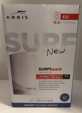 ARRIS SURFboard S33 DOCSIS 3.1 Cable Modem 3.5Gbps 2.5GbE 2-Port Unopened picture
