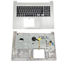 New Palmrest For Dell Inspiron 17 5770 5775 Keyboard Backlit 06V9FW Silver 17.3