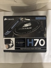 Corsair Hydro Series H70 CPU Liquid Cooler Open Box Complete Intel AMD READ picture