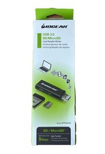 IOGEAR SuperSpeed USB 3.0 SD/Micro SD Card Reader Writer GFR304SD 5Gbps Data New picture