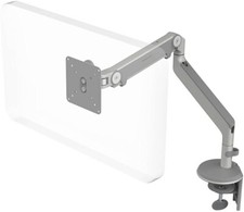 2 Pack Humanscale M8 Monitor Arms Silver/Gray Desk Clamp Mount picture