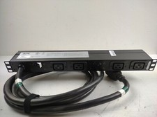 APC AP9570 4-Outlet Rack Mounted PDU Power Strip 208V 24A NEMA L6-30 picture