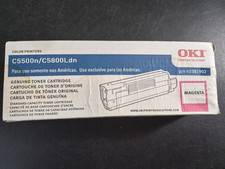 OKI Printing Solutions C5500n/C5800Ldn P/n 43381902 Magenta Toner Cartridge picture