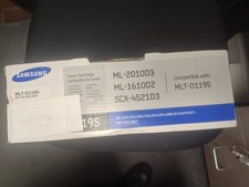 NEW Genuine Samsung MLT-D119S Black Toner Cartridge 119S SEALED picture