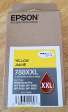 2019 Genuine Epson 788 XXL Ink T788XXL420 Yellow C13T788420 WF-5190 5690 5110 picture