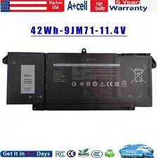 42Wh 9JM71 Battery For Dell Latitude 5320 7320 7420 7520 7FMXV 4M1JN TN2GY NEW picture