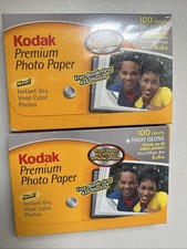 Kodak 4x6 Inkjet Premium Picture Paper 100 Sheets High Gloss,  Satin Sheets LOT picture