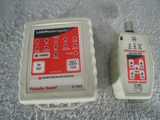 Paladin Tools LAN ProNavigator Cable Tester G1543 with Remote C1544 RJ45 BNC picture