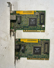 2x 3Com 3C905B-TX / TXNM Fast EtherLink XL 10/100 PCI NIC Working Pulls picture