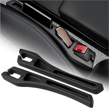 2PC Universal Car Seat Gap Filler Organizer Storage for Phone Keys Accessories picture