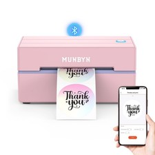 Wireless Bluetooth Thermal Label Printer - 4x6 Shipping Labels, Easy Setup, Fast picture