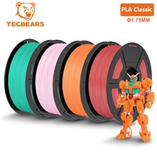 TECBEARS 4kg High Speed PLA Classic 3D Printer Filament 600mm/s 1.75mm Knot-Free picture