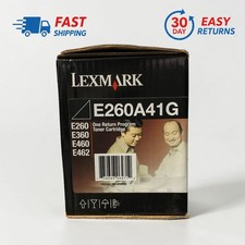 Lexmark E260A41G, One Return Program Black Toner, E260, E360, E460, E462 picture