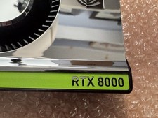 NVIDIA Quadro RTX 8000 48GB GDDR6 AI CAD PARTS ONLY picture