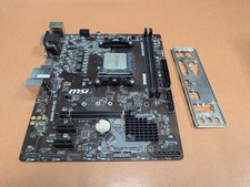 MSI B450M Pro-M2 AM4 DDR4 Motherboard with AMD Ryzen 3 2200G Used picture
