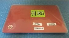 New Genuine HP Mini 1103 110 110-3000 110-3500 Red LCD Back Cover Lid 1A22JA4006 picture