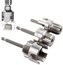 3 Pcs Internal & External Pipe Threading Tool, Function Pipe Thread Cutting Tool picture
