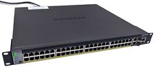 Netgear ProSAFE M4300-52G-PoE+ Stackable L3 Managed Switch GSM4352PS -FOR REPAIR picture