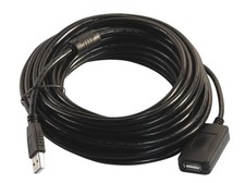 Your Cable Store 30 Foot USB 2.0 High Speed Active 30 Feet, Black  picture