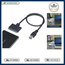Compact USB 5Gbps SATA to USB Adapter Cable for 2.5in Drives – Universal Use picture