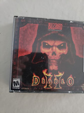 Diablo II Blizzard Windows CD-ROM 2000/98/95/NT Mac  2 disks as shown picture