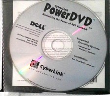 CyberLink Power DVD v4.0 PC Dell Windows XP / 2000  w/Serial # New Sealed  picture