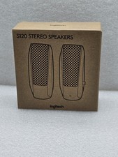 Logitech S120 Stereo Speakers System Brand New With Box For Pc and Mac picture