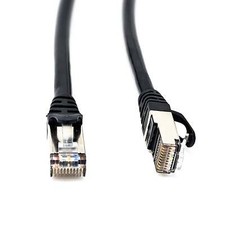 Rj50 10p10c Sftp Cat5 M/M Cable With Shielded Connectors Black 15M Audio Video picture
