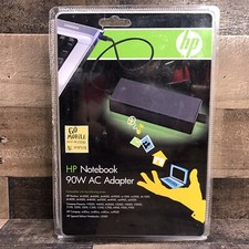 Genuine HP Notebook Laptop 19v 90W AC Adapter Pavilion Compaq *Unopened/Sealed* picture