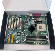 MSI K7N2-V Socket 468 Motherboard w/ ASUS A7V333 Box & Manual picture