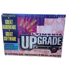 Vintage Turtle Beach Systems Multimedia Upgrade Kit CD-Rom Drive Game Sound Card picture