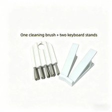 2pcs Foldable Keyboard Riser Stand for Desk, Adjustable Tilt & Portable Mini Lap picture