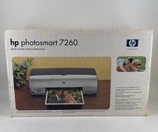 HP Photosmart 7260 Digital Inkjet SD Card Printer 4800 DPI NEW SEALED picture