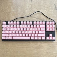 Razer Huntsman Tournament Edition Wired USB Gaming Keyboard Black/Pink QWERTY EN picture