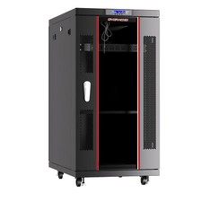 22U Server Rack IT Cabinet Data Network Rack Enclosure - 32-Inch Deep Rack Stand picture