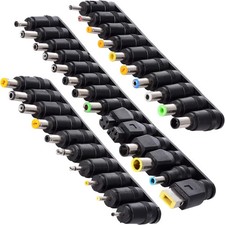 34pcs Universal Laptop Notebook Input DC Plug Set Jack Tips for and Mo picture