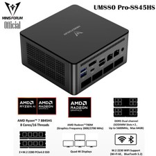 Minisforum UM880 Pro Mini PC AMD Ryzen 7 8845HS Processor NUC Desktop Computer picture